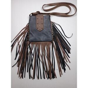 Revolution by Edwin vegan fringe purse. Boho summer